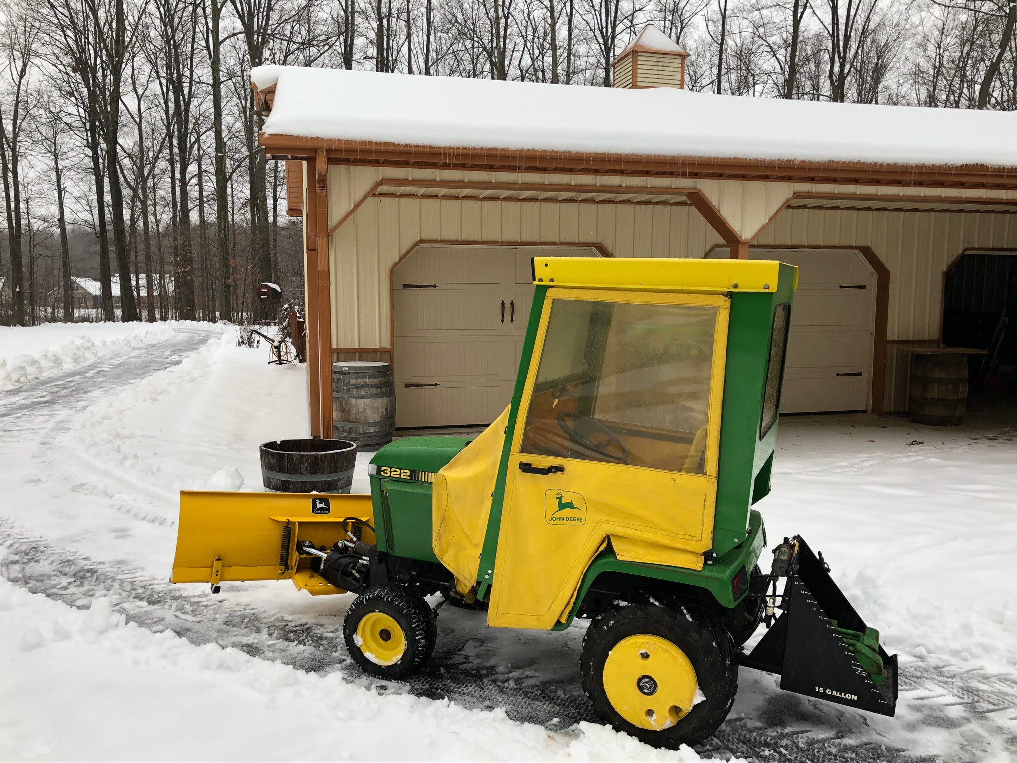 Snow Plowing Q S Green Tractor Talk