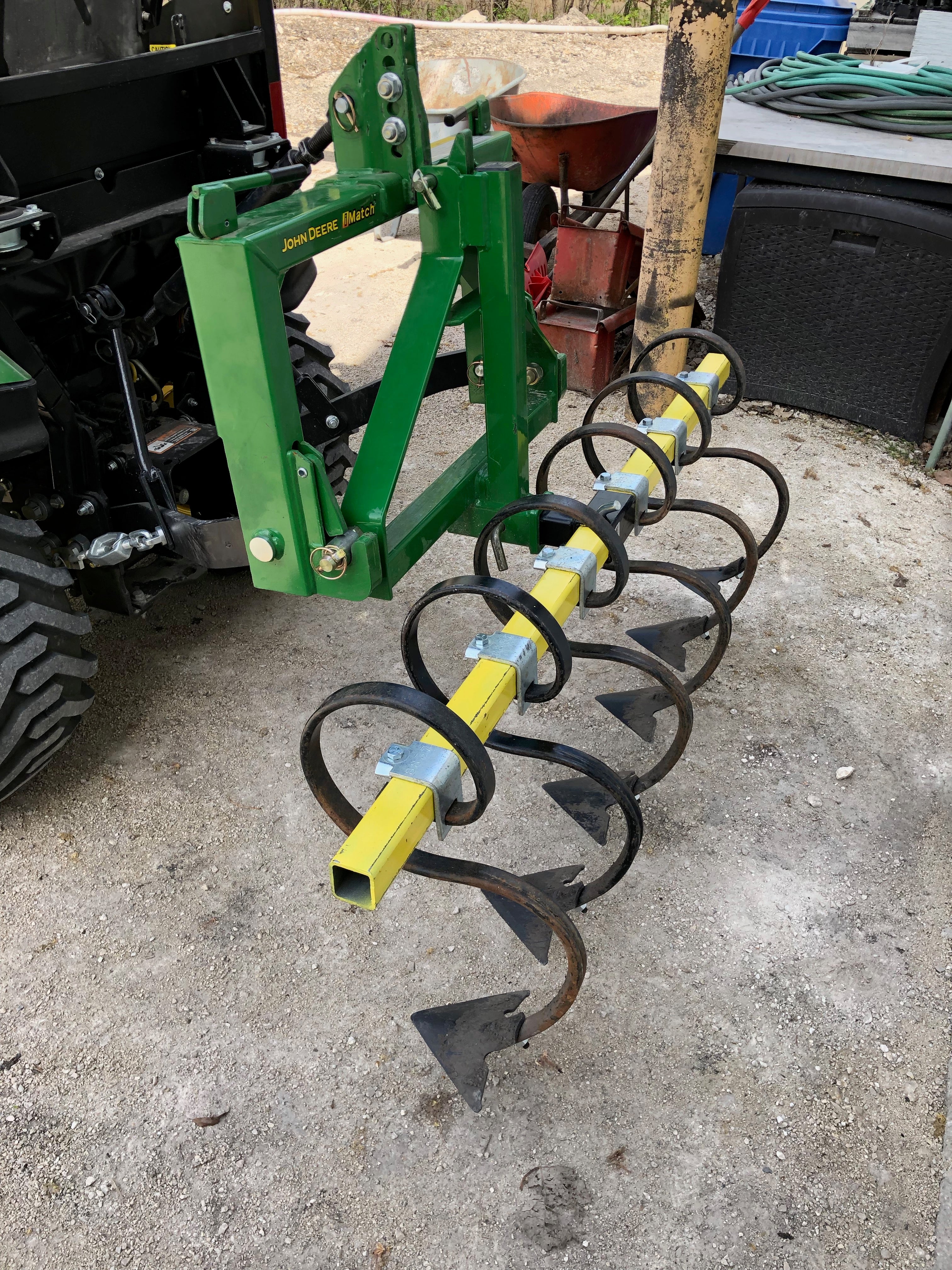 Homemade Cultivator For 1025r Green